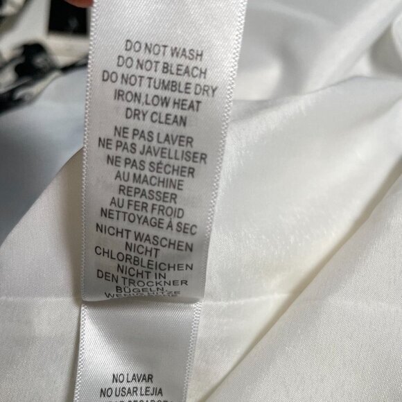 Aidan Mattox Cocktail Dress Womens 4 Black Embroidered Overlay Off Shoulder HOCO - Picture 12 of 16